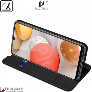 Dux Ducis dirbtinės odos atverčiamas dėklas - juodas (Samsung A42) Dux Ducis dirbtinės odos atverčiamas dėklas - juodas (Samsung A42)